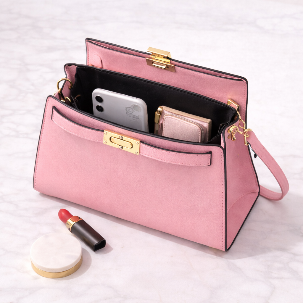 Soft Life Mini Top-Handle Bag